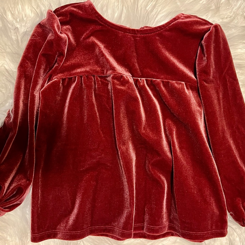 Old navy velvet shirts for toddlers